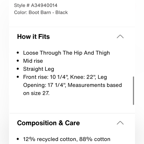 NWT Levi’s baggy dad jeans - Picture 4 of 7